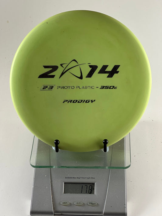 Prodigy PA-3 350G Proto Plastic ZA-14 (2014) Stamp Green 174g