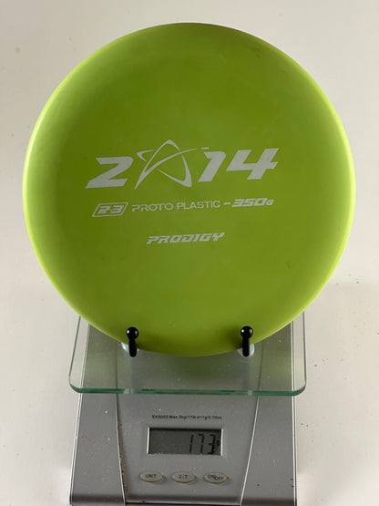 Prodigy PA-3 350G Proto (ZA-14 2014 Stamp) Lime Green 173g
