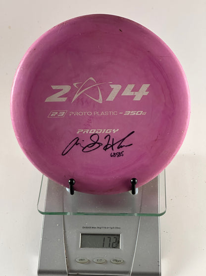 Prodigy PA-3 350G Proto (2014 Stamp) Purple