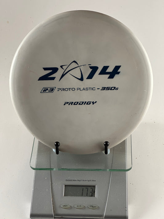 Prodigy PA-3 350G Proto Putter/Approach (ZA-14 2014 Stamp) - White