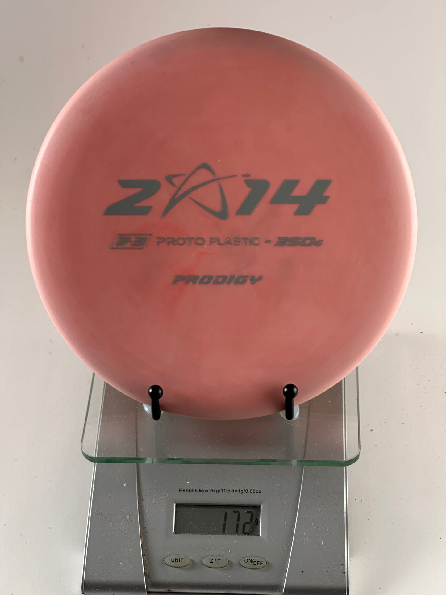 Prodigy PA-3 350G Proto Pink Putt & Approach Disc (ZA-14 2014 Stamp)