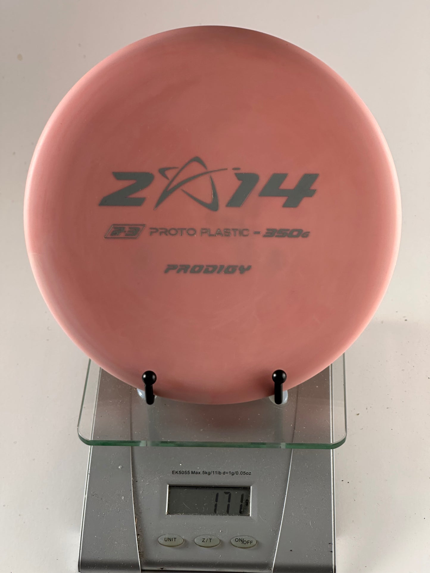 Prodigy PA-3 350G Proto Putter/Approach – Pink ZA-14 Stamp