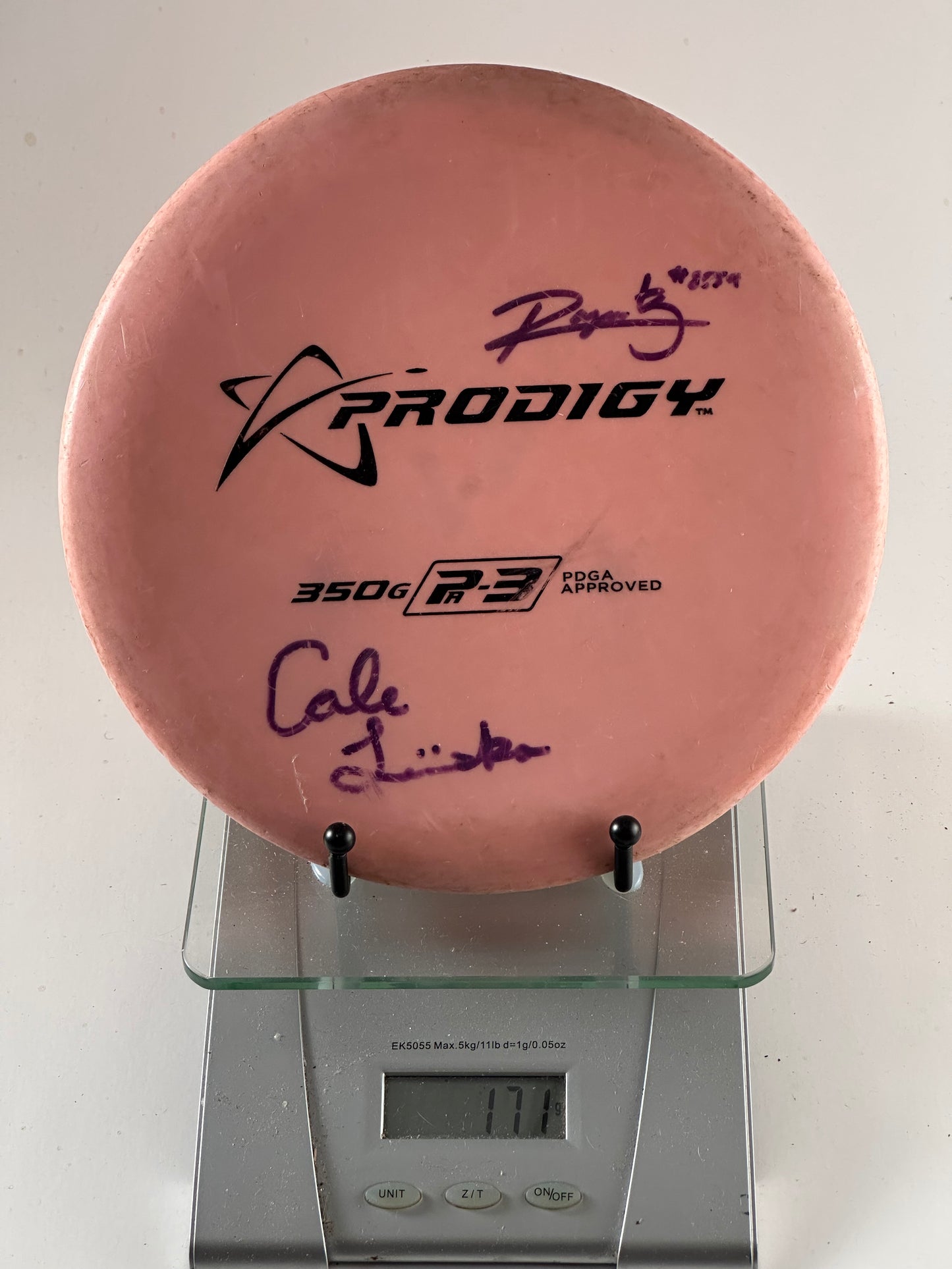 Prodigy PA-3 350G Putter/Approach Disc - Pink (Inked)