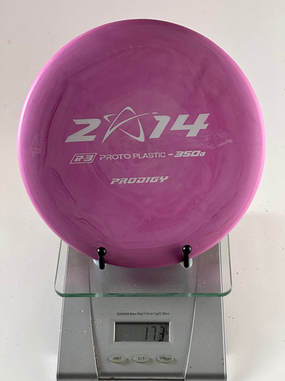 Prodigy PA-3 350G Proto Putter (2014 Stamp) - Purple