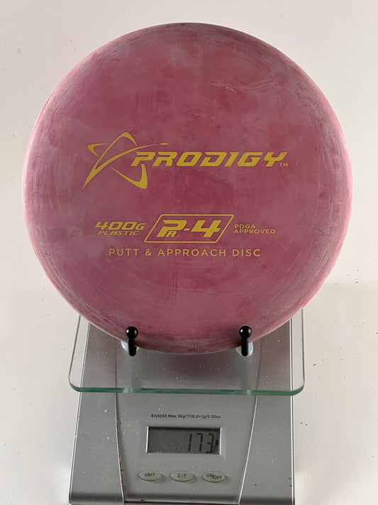 Prodigy PA-4 400G Pink Putt & Approach Disc (173g)