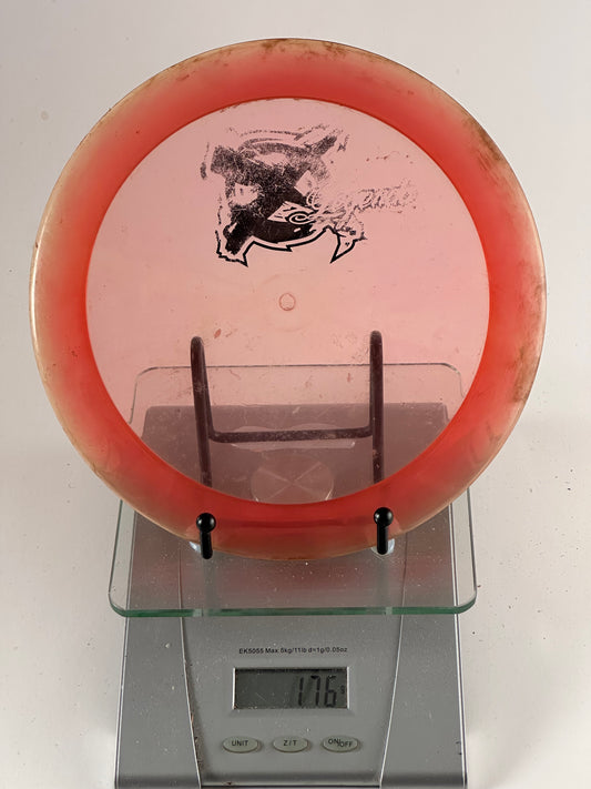 Prodiscus Legenda Transparent Red w/ Red Rim (Innova-made) - Used