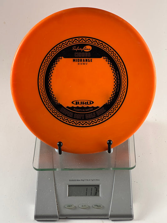 Safety Line Cirrus Guru Super Soft Floating Midrange (3/3/0/2) - Orange