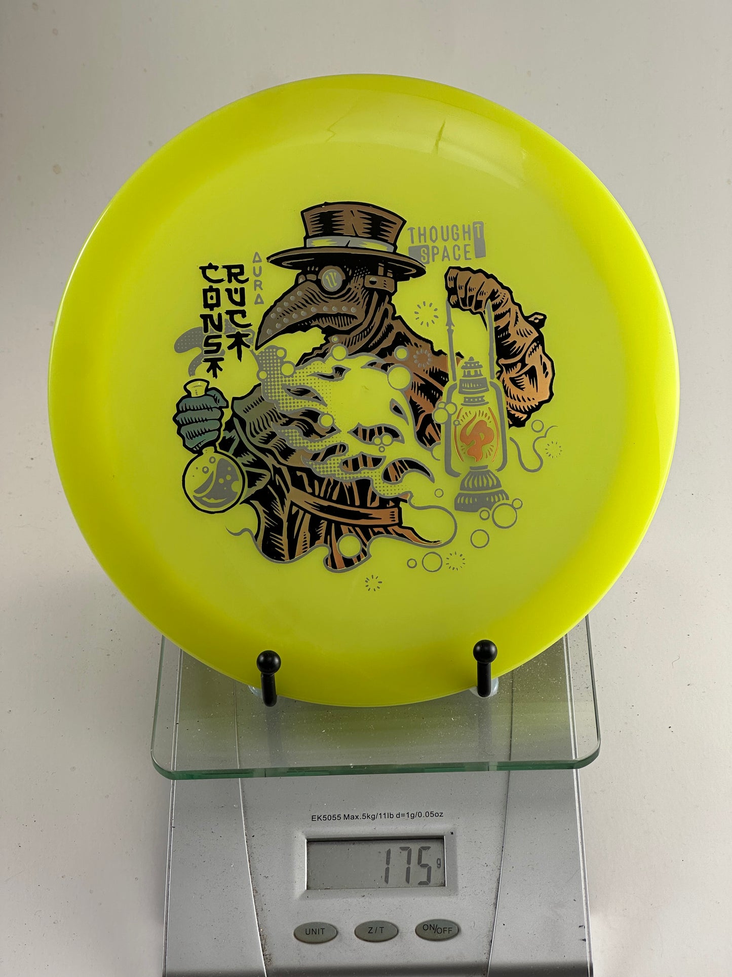 Thought Space Athletics Construct (Aura) Fairway Driver - Yellow Plague Doctor