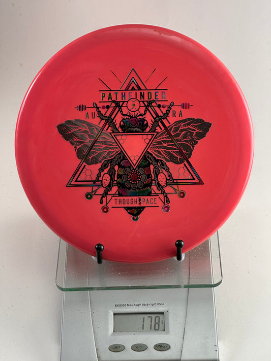 Thought Space Athletics Pathfinder (Ethos) Transparent Red Midrange 178g