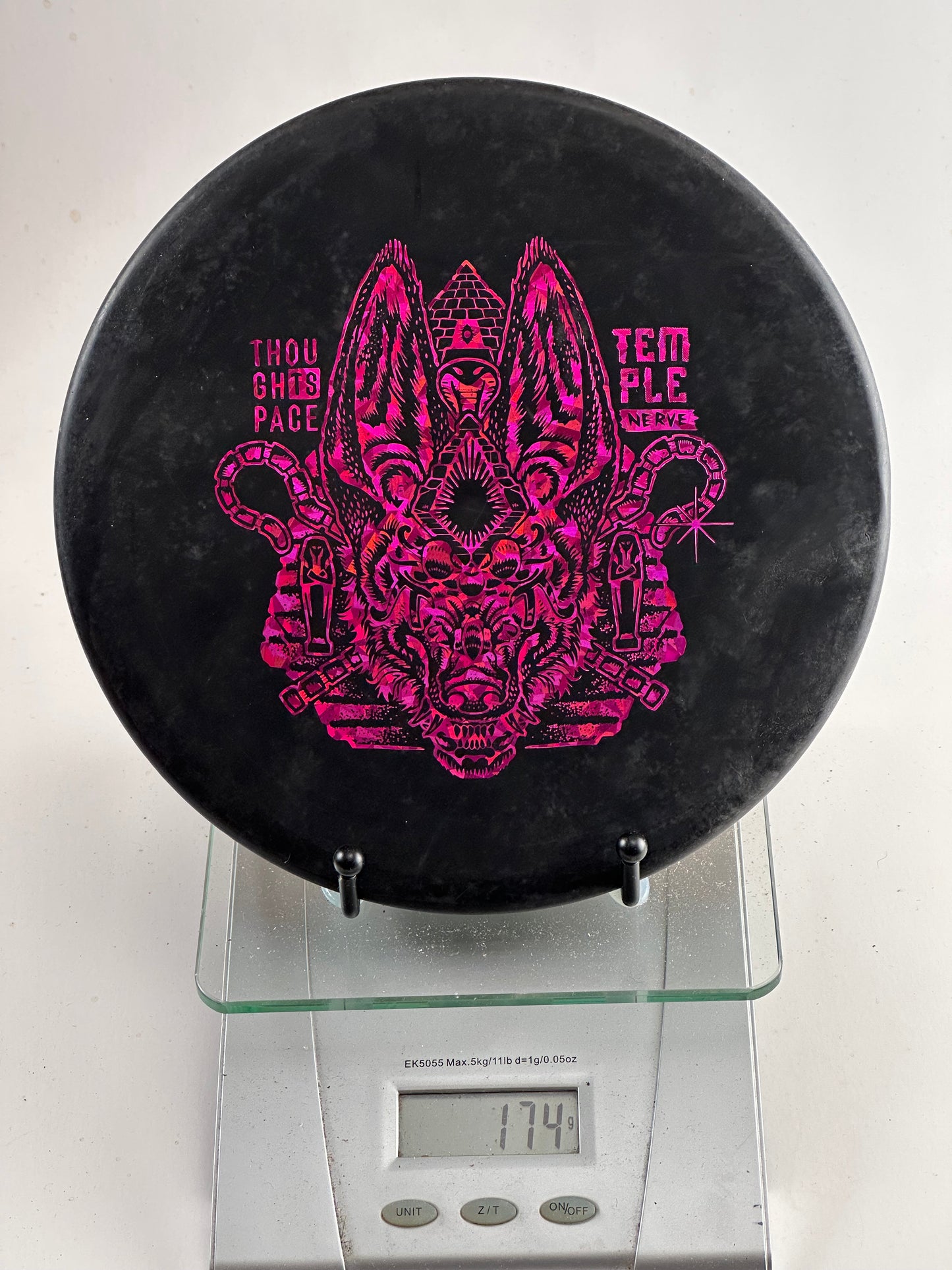 Thought Space Athletics Temple – Nerve (Base) Approach Disc, Black/Pink