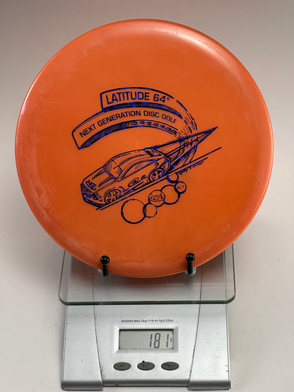 Latitude 64 Anchor Midrange – Orange – Next Generation Disc Golf Stamp