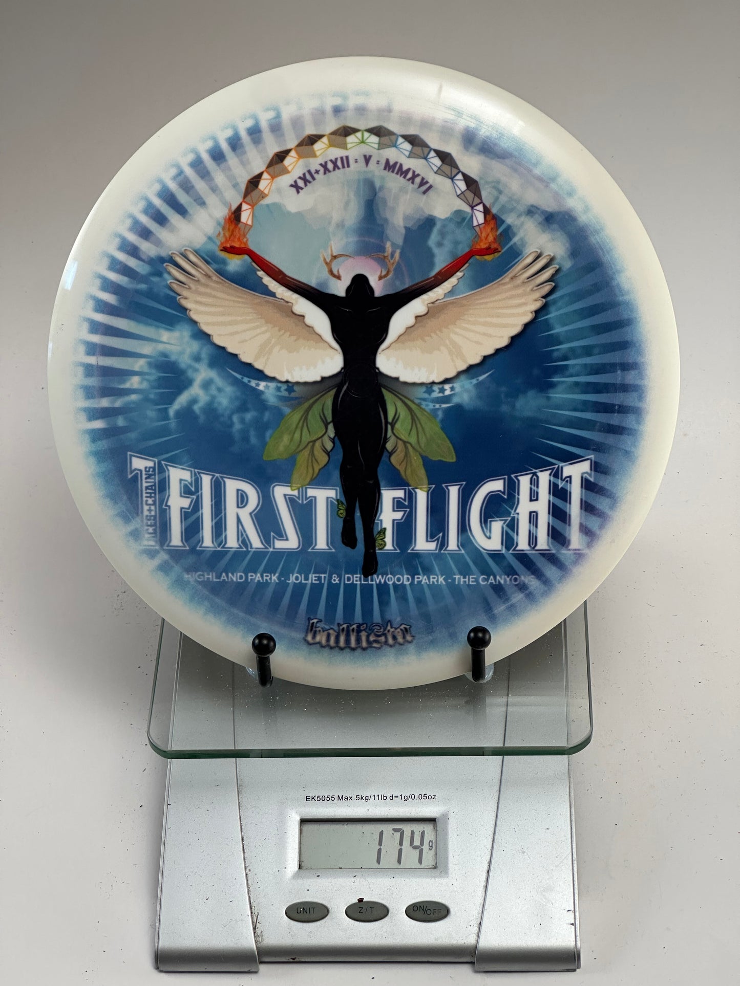 Trilogy Ballista Opto-X First Flight Fundraiser Distance Driver 174g
