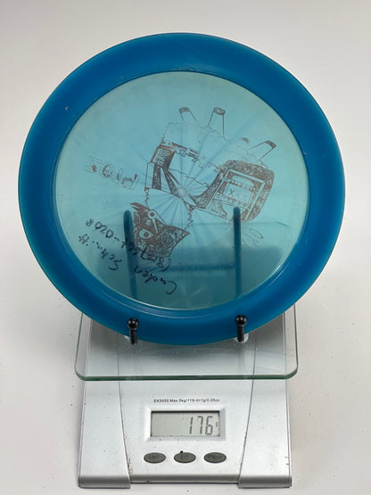 Trilogy Ballista Pro Opto Blue/Teal Robot Custom Stamp (2019)