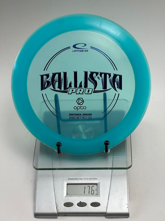 Latitude 64 Ballista Pro Opto Distance Driver (Transparent Aqua Blue)