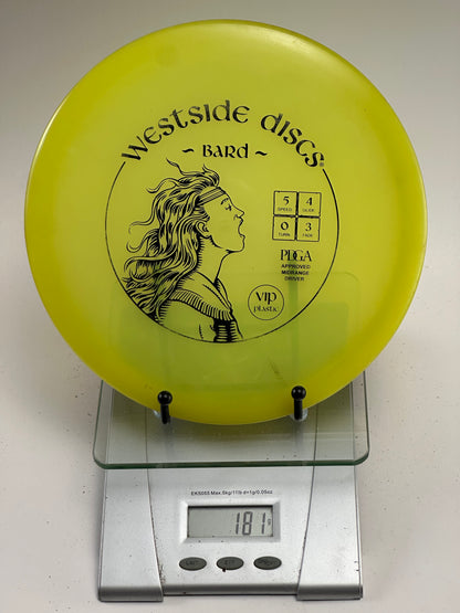 Westside Bard VIP Yellow Overstable Midrange