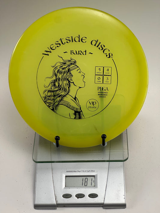 Westside Bard VIP Yellow Overstable Midrange