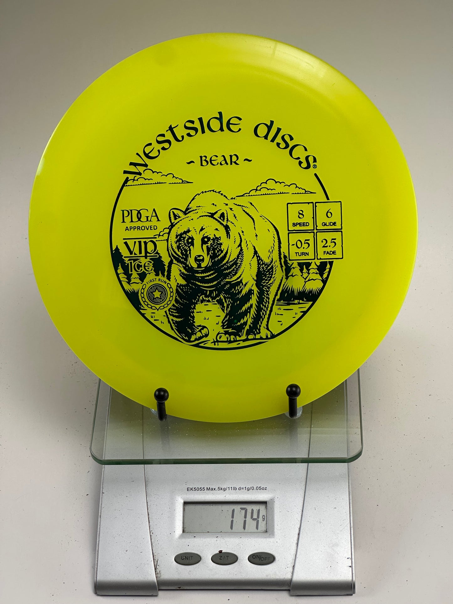Westside Bear VIP Ice Fairway Driver 174g Yellow