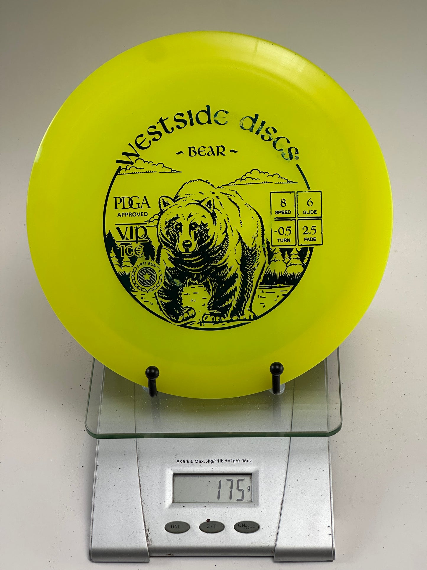 Westside Bear VIP Ice Fairway Driver 175g Yellow