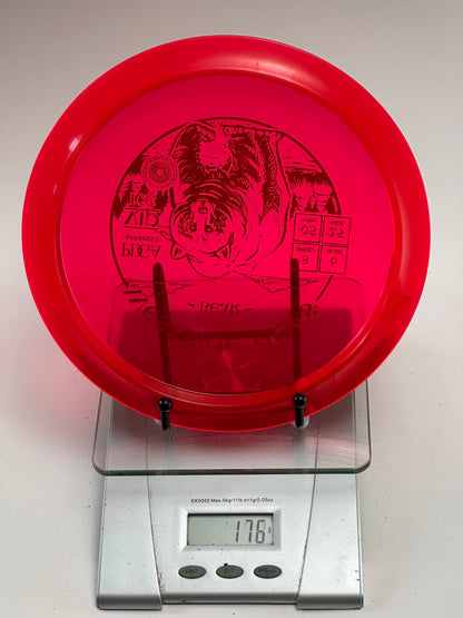 Westside Bear VIP Ice Fairway Driver (176g) - Transparent Red