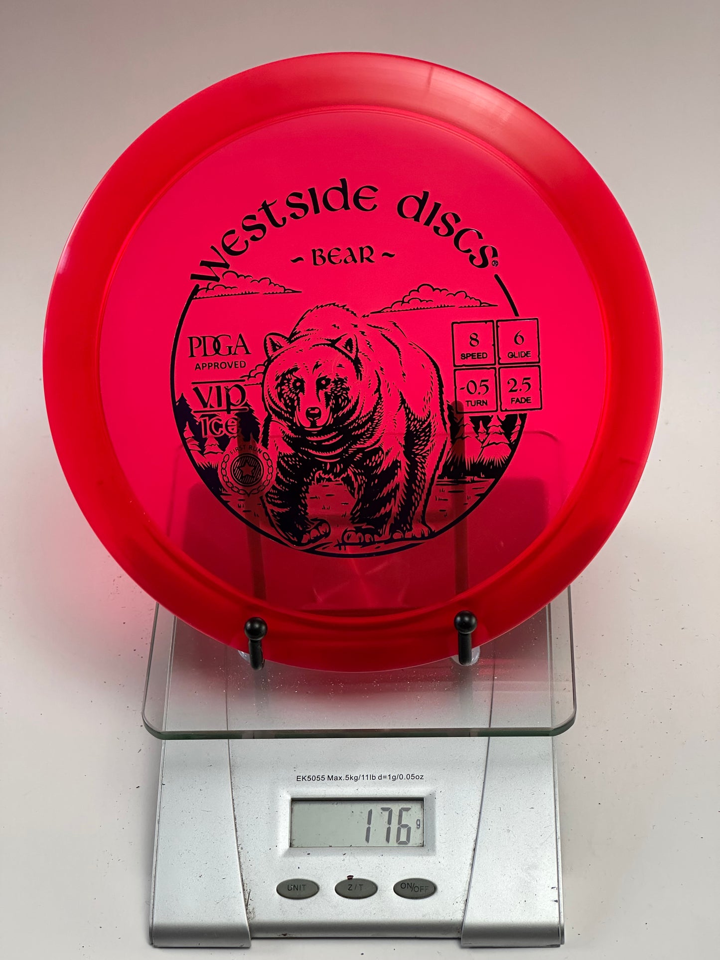 Westside Bear VIP Ice Fairway Driver (Red, 177g)