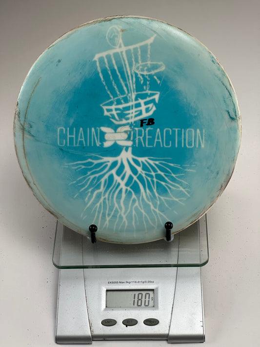 Trilogy Compass Opto (180g) Chain Reaction Dye Stamp Blue/White