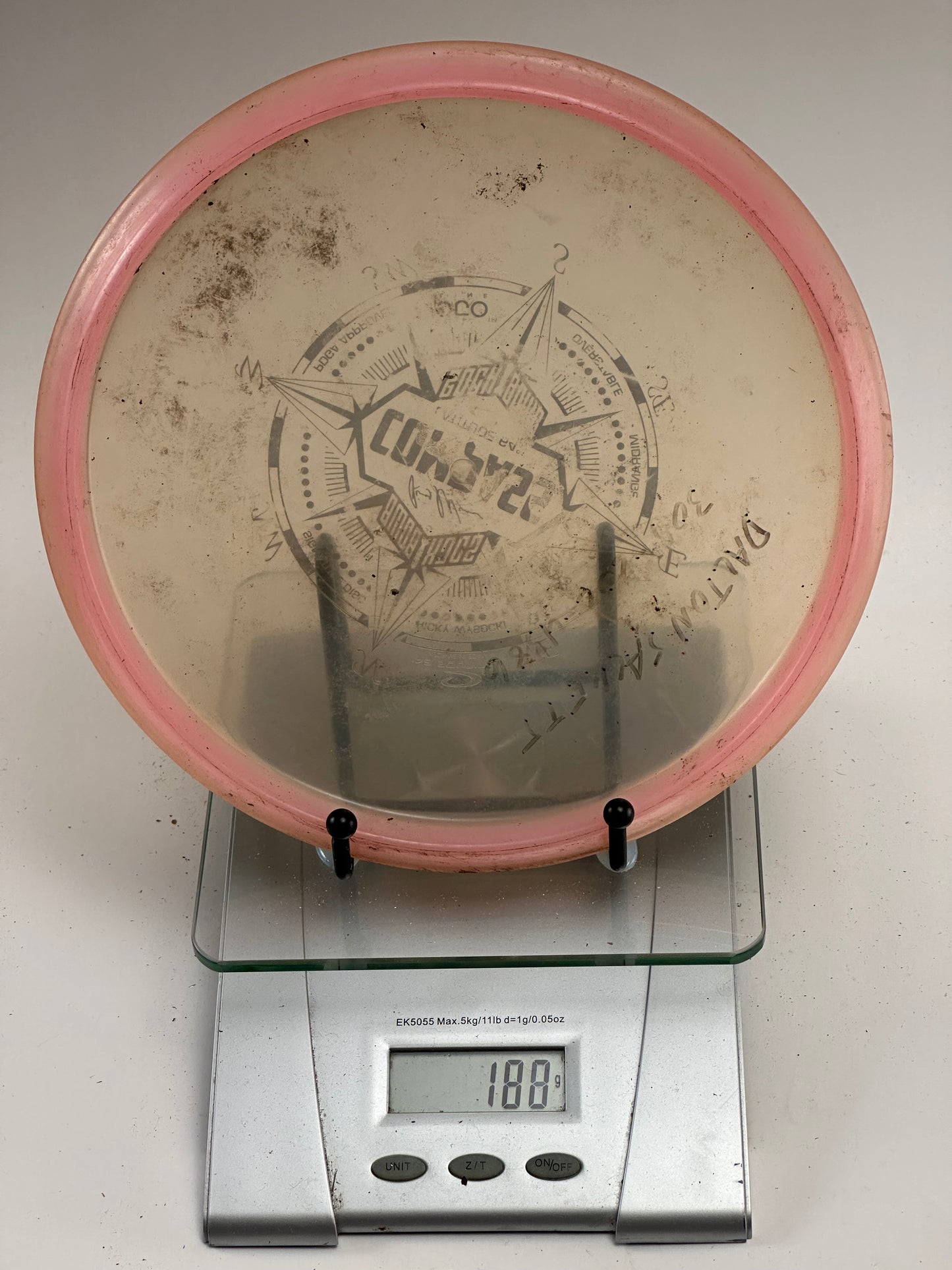 Trilogy Opto Compass Midrange – Ricky Wysocki Stamp, Clear w/ Pink Rim