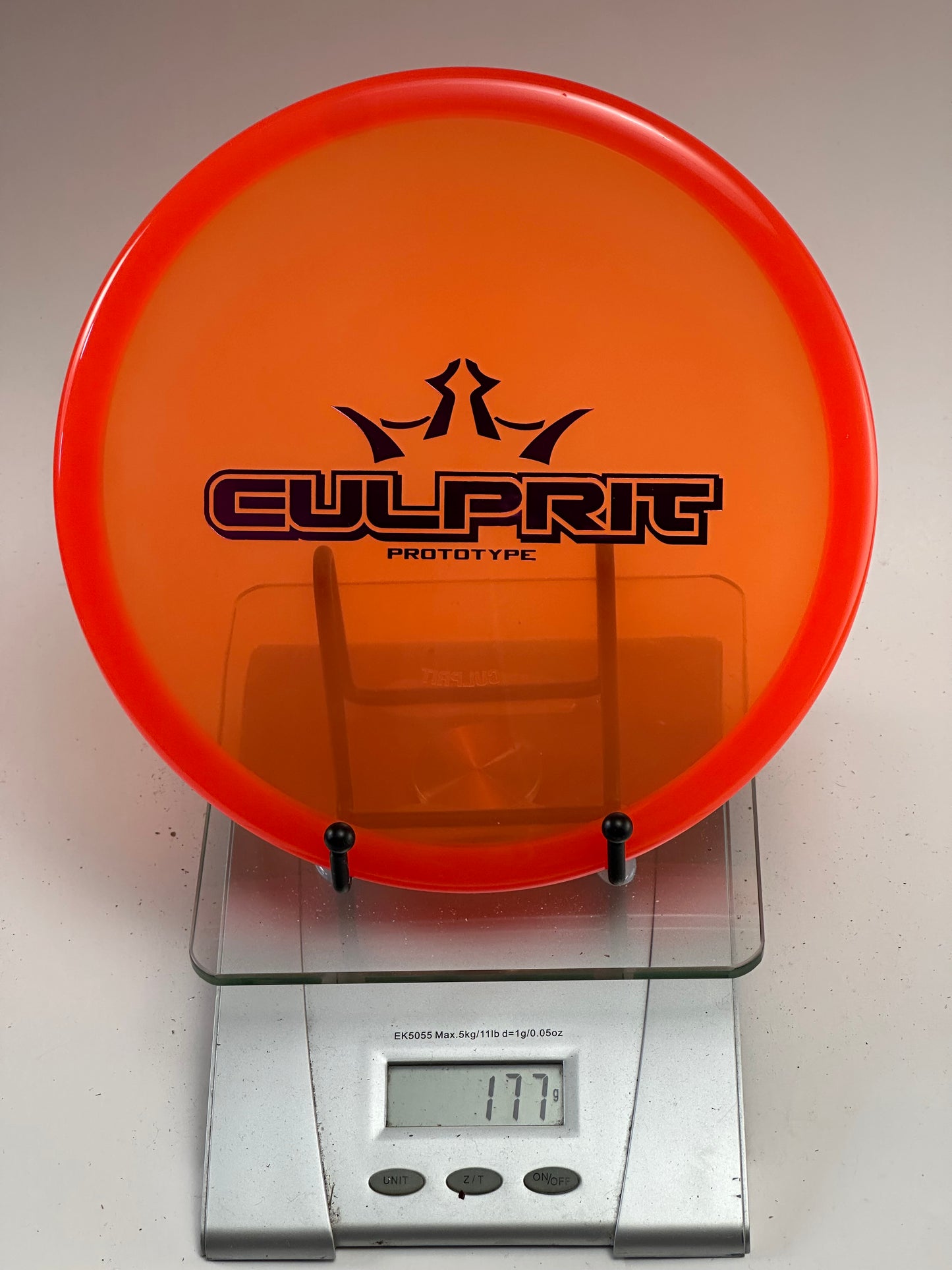 Trilogy Culprit — Lucid Prototype, Transparent Orange