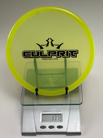 Trilogy Culprit Prototype (Lucid) – Transparent Yellow Approach Disc