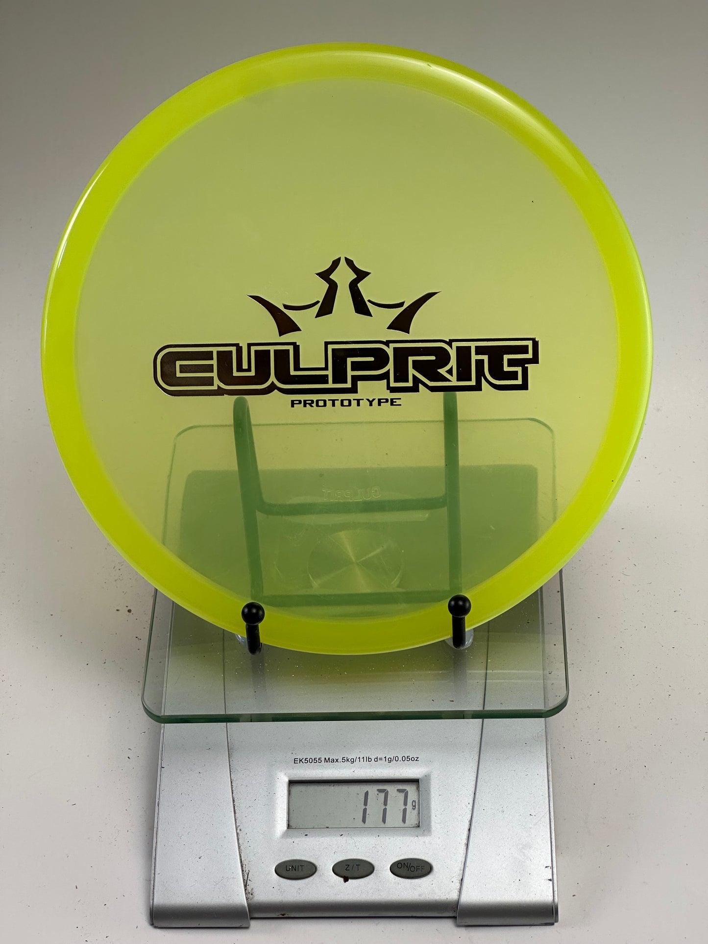 Trilogy Culprit Prototype – Lucid Prototype – Yellow 177g