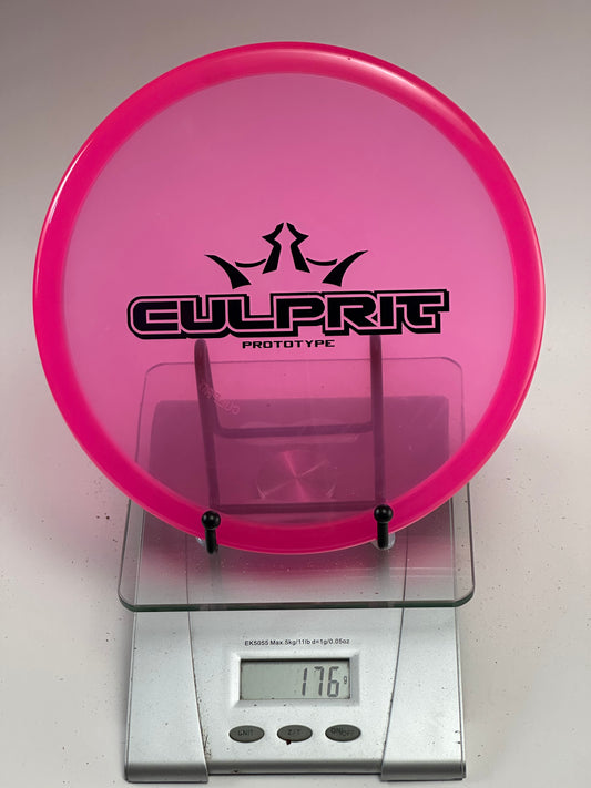 Trilogy Culprit Lucid Prototype Disc Golf Approach Disc - Pink