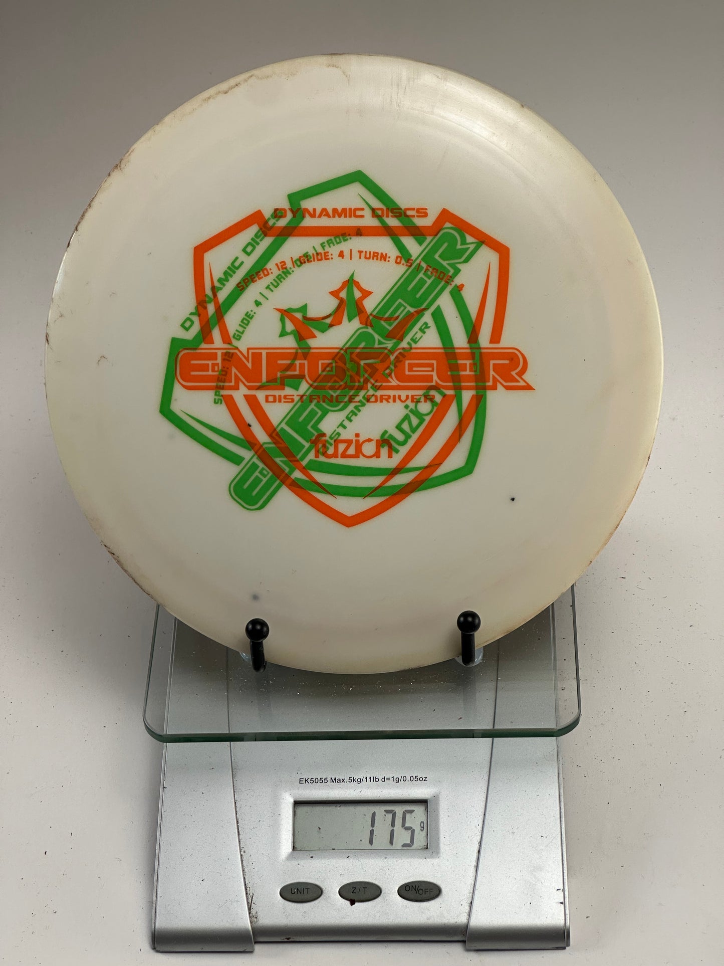Dynamic Discs Fuzion Enforcer Distance Driver (175g)
