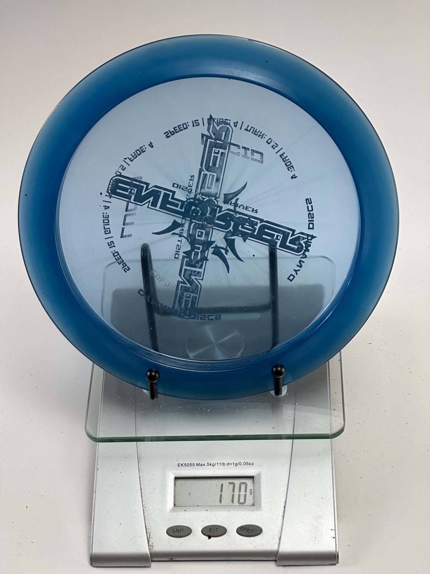 Trilogy Lucid Enforcer Distance Driver (170g) - Transparent Blue