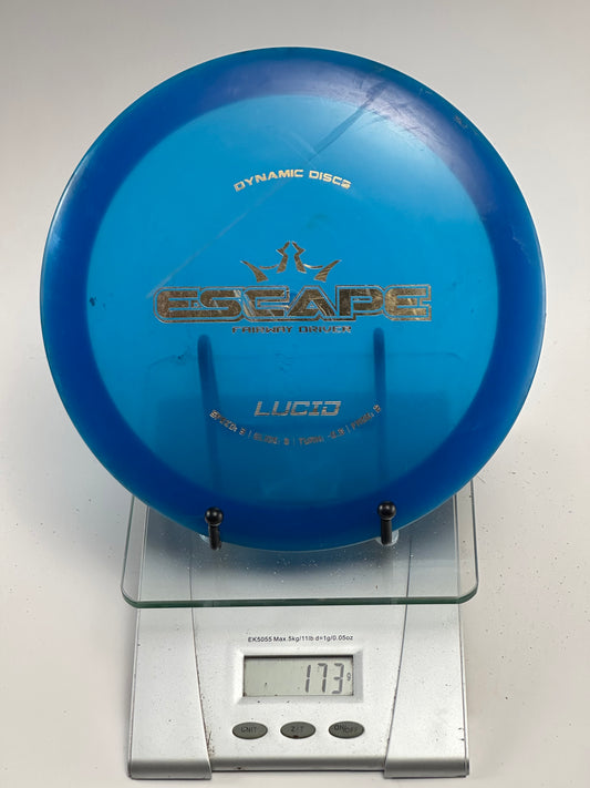 Dynamic Discs Lucid Escape Fairway Driver (Blue) - Used