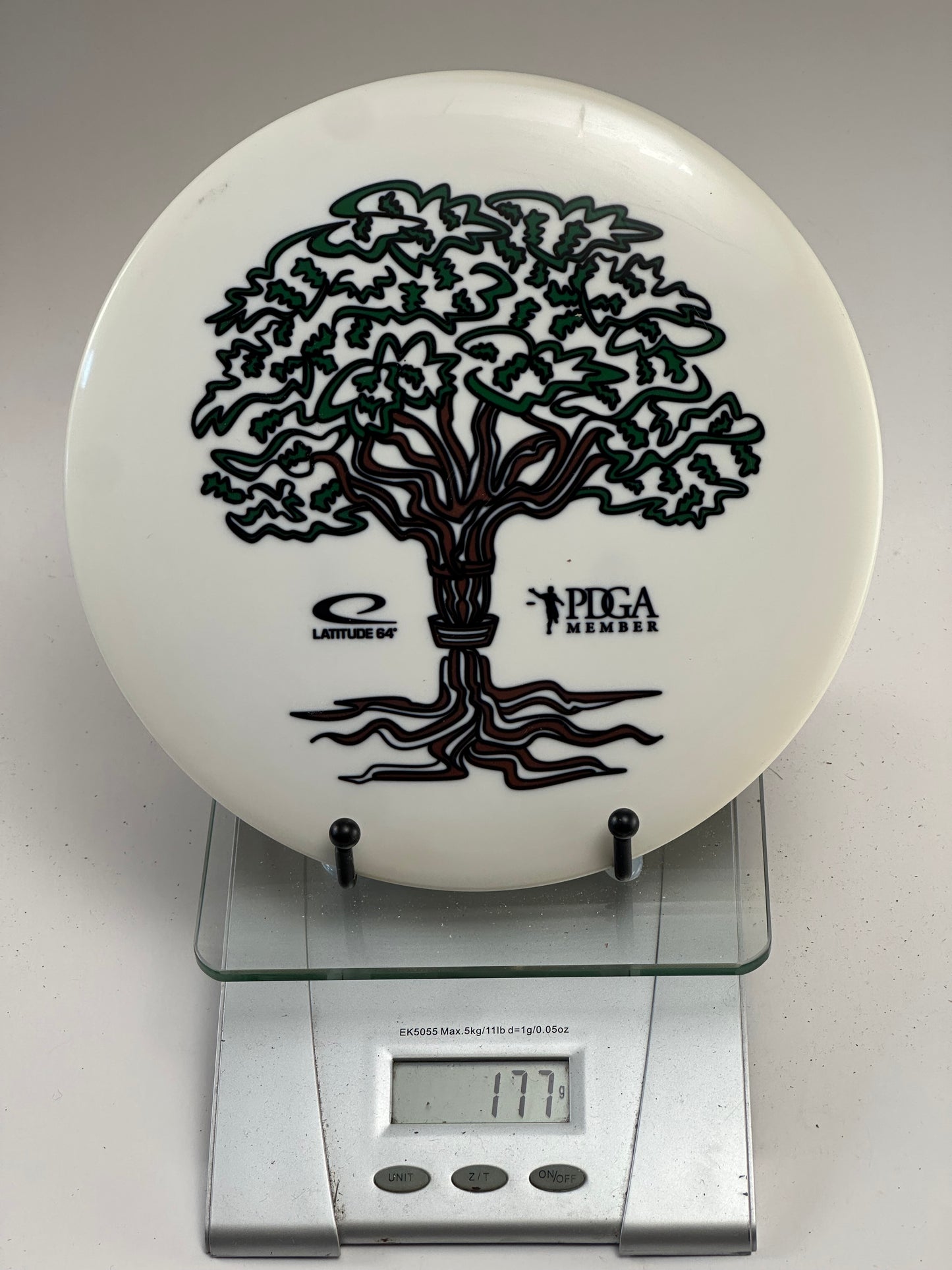 Latitude 64 Opto Explorer (PDGA Member Tree Stamp) 177g