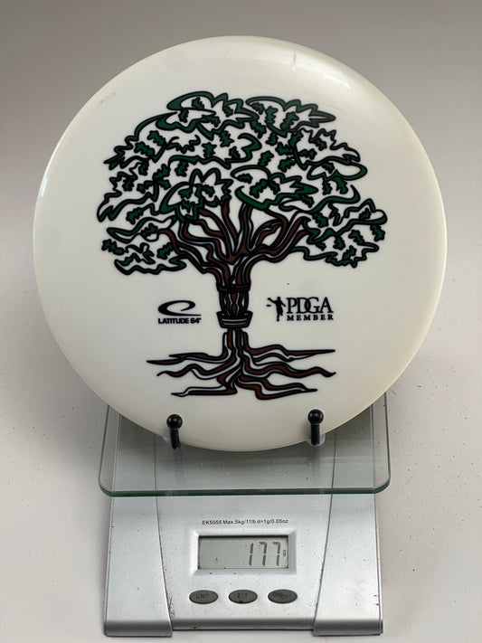 Latitude 64 Opto Explorer (PDGA Member Tree Stamp) 177g