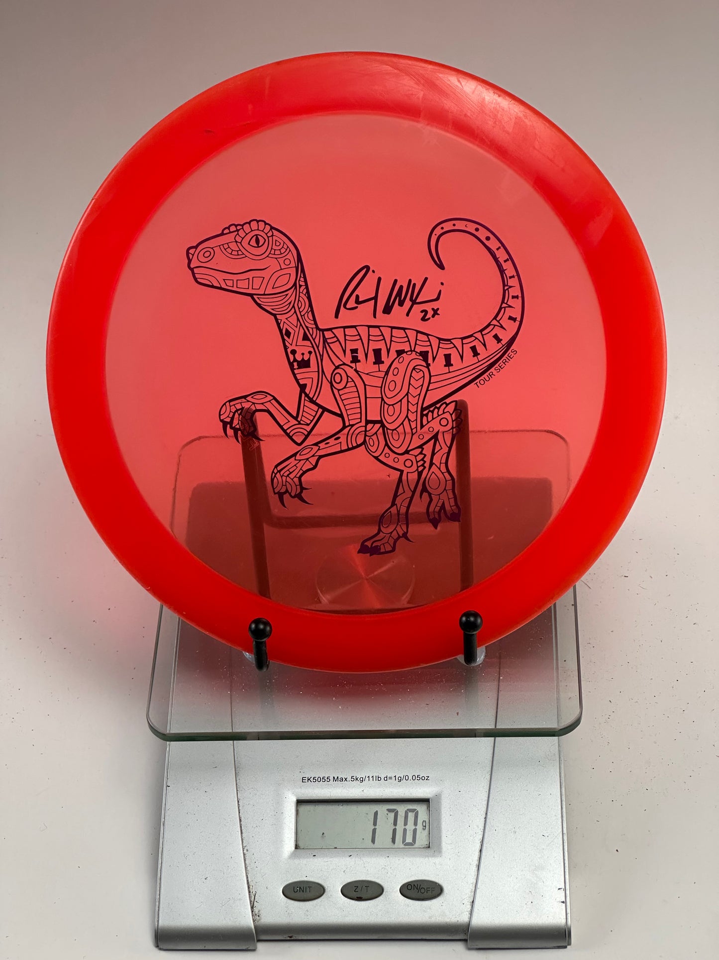 Trilogy Lucid Felon Fairway Driver (2x Ricky Wysocki Tour Series) - Transparent Red