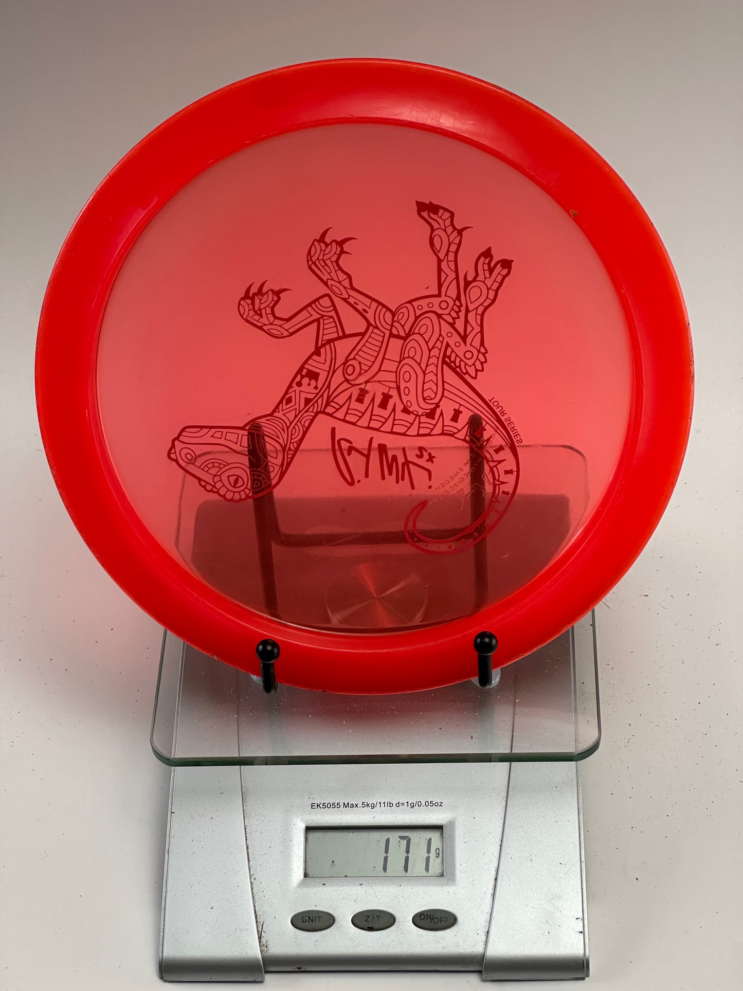 Trilogy Lucid Felon Fairway Driver (2x Ricky Wysocki Tour Series) - Transparent Red
