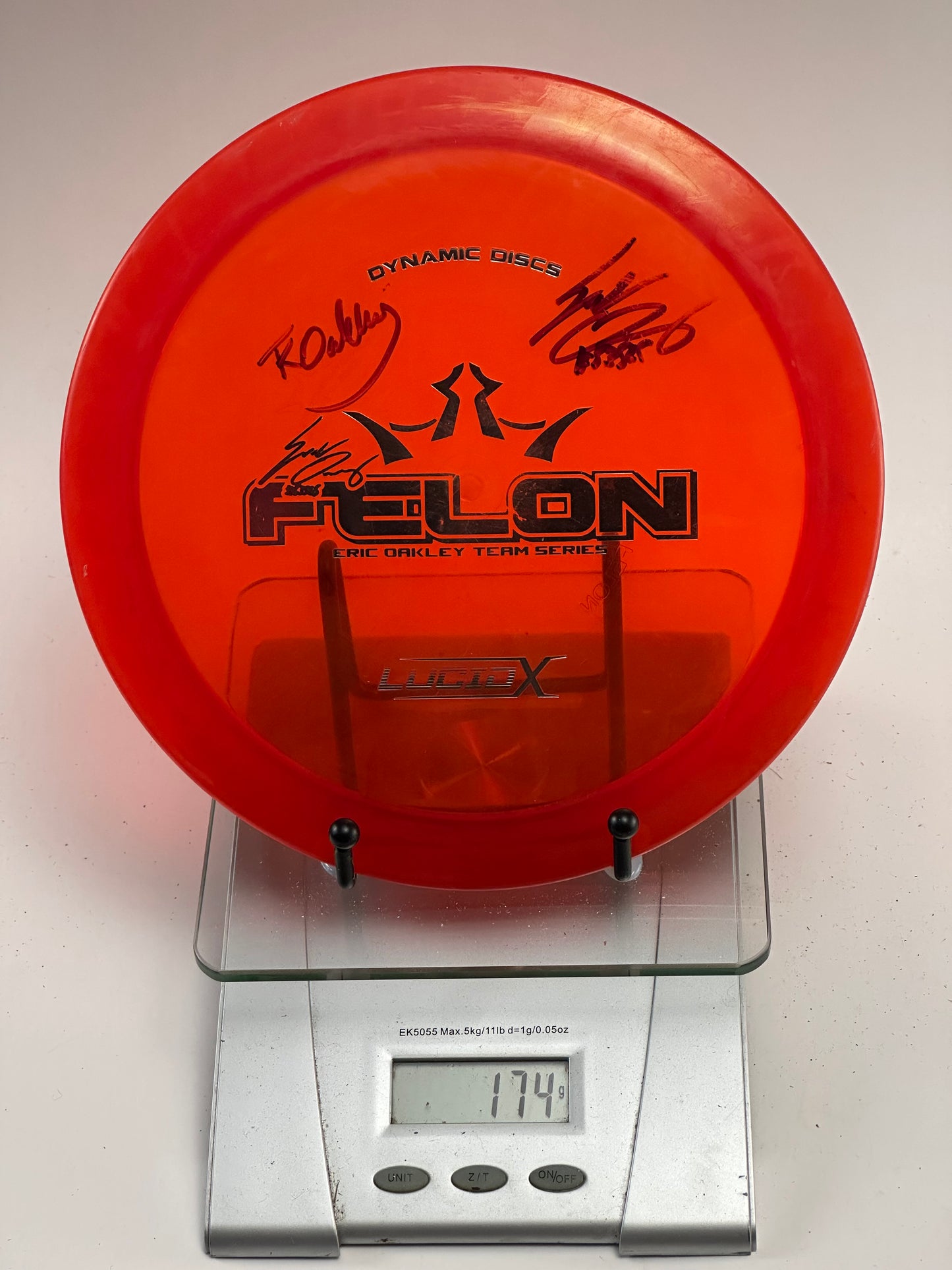 Trilogy Lucid-X Felon Eric Oakley Team Series Autographed Fairway Driver (Orange)
