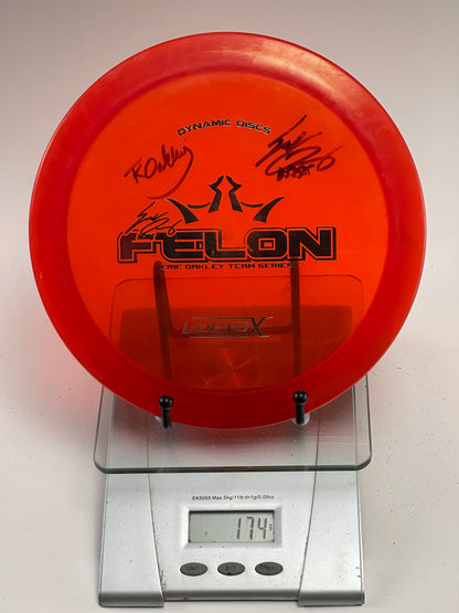 Trilogy Lucid-X Felon Eric Oakley Team Series Autographed Fairway Driver (Orange)