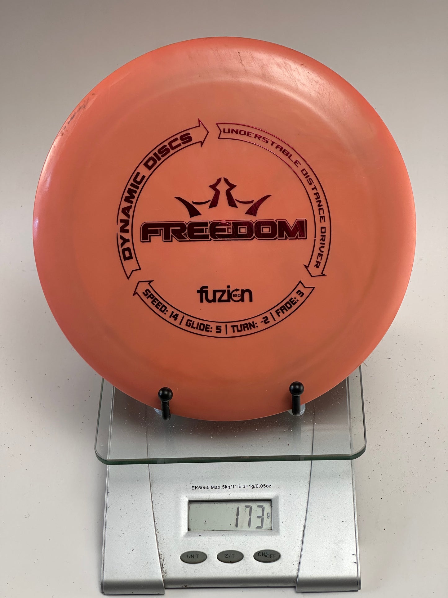 Dynamic Discs Freedom Fuzion Distance Driver (173g)