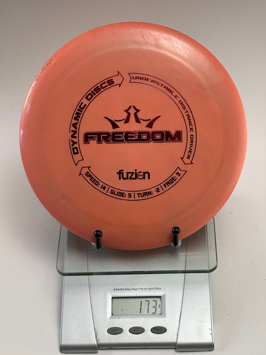 Dynamic Discs Freedom Fuzion Distance Driver (173g)