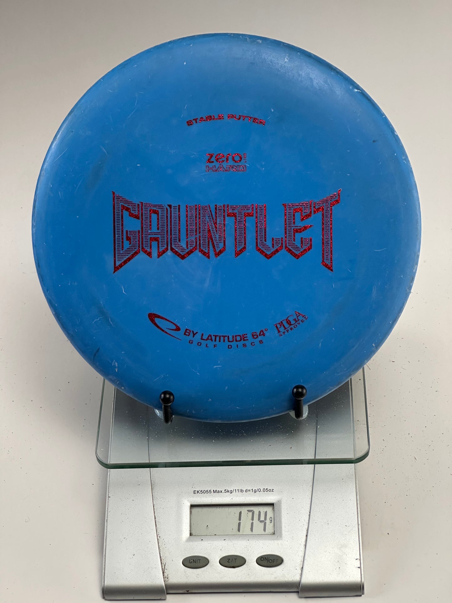 Trilogy Gauntlet Zero Hard Putter (Blue) – Stable
