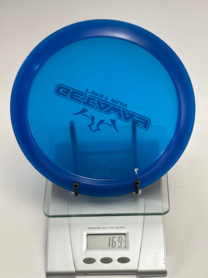 Trilogy Getaway First Run Lucid Disc Golf Disc - Blue (Transparent)