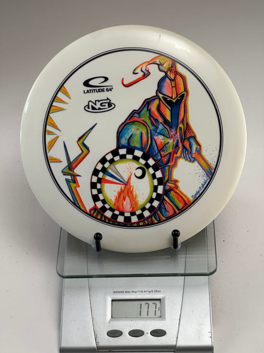 Latitude 64 Gladiator Opto – Special Edition Knight Stamp (177g)