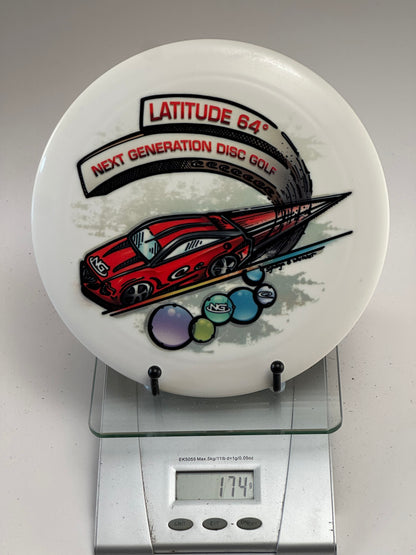 Latitude 64 Gladiator Opto - Next Generation Car Stamp (174g)