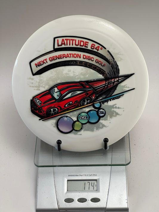 Latitude 64 Gladiator Opto - Next Generation Car Stamp (174g)