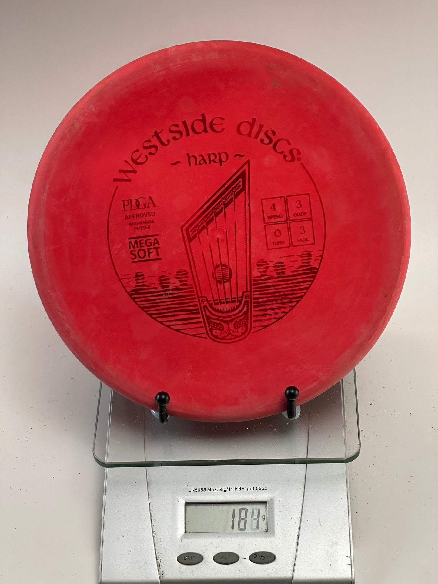 Westside Harp Mega Soft Approach Disc (Red)