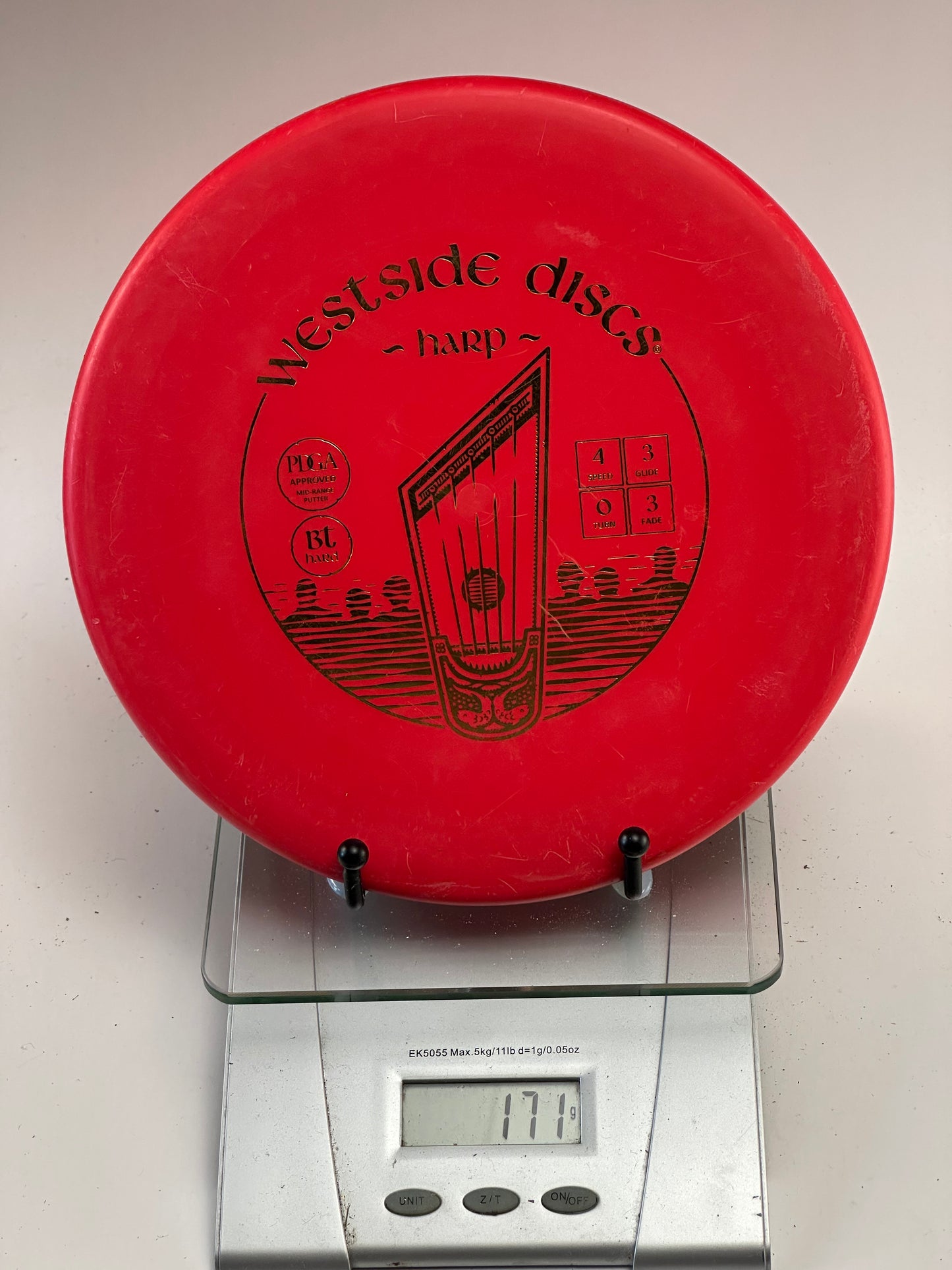 Westside Harp BT Hard Approach Disc - Red