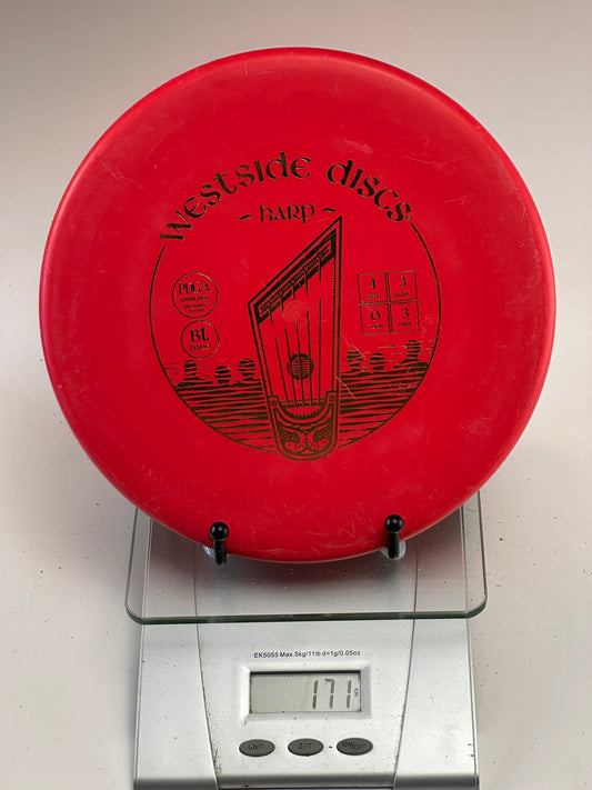 Westside Harp BT Hard Approach Disc - Red