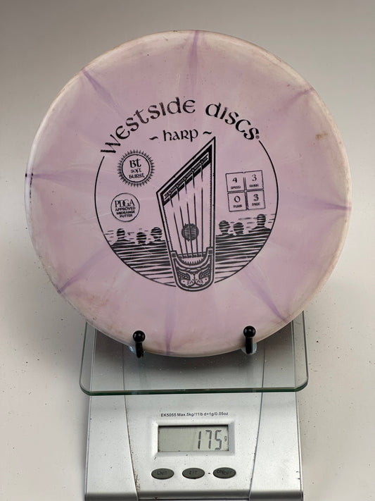 Westside Harp BT Soft Burst Approach Disc (Swirly Pink/Purple)